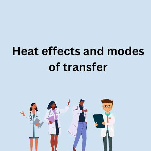 Heat effects and modes of transfer